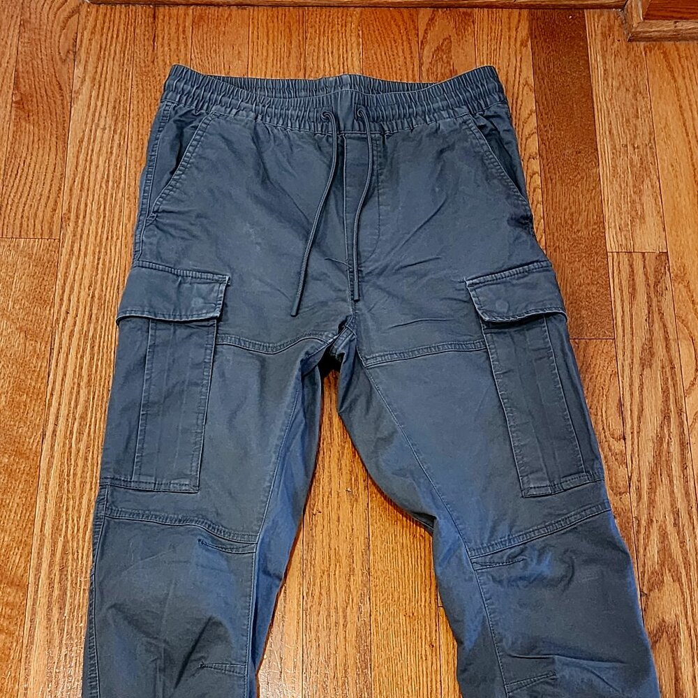H & M Slim Fit Coupe Etroite Men’s Khaki Long Pants Size Small